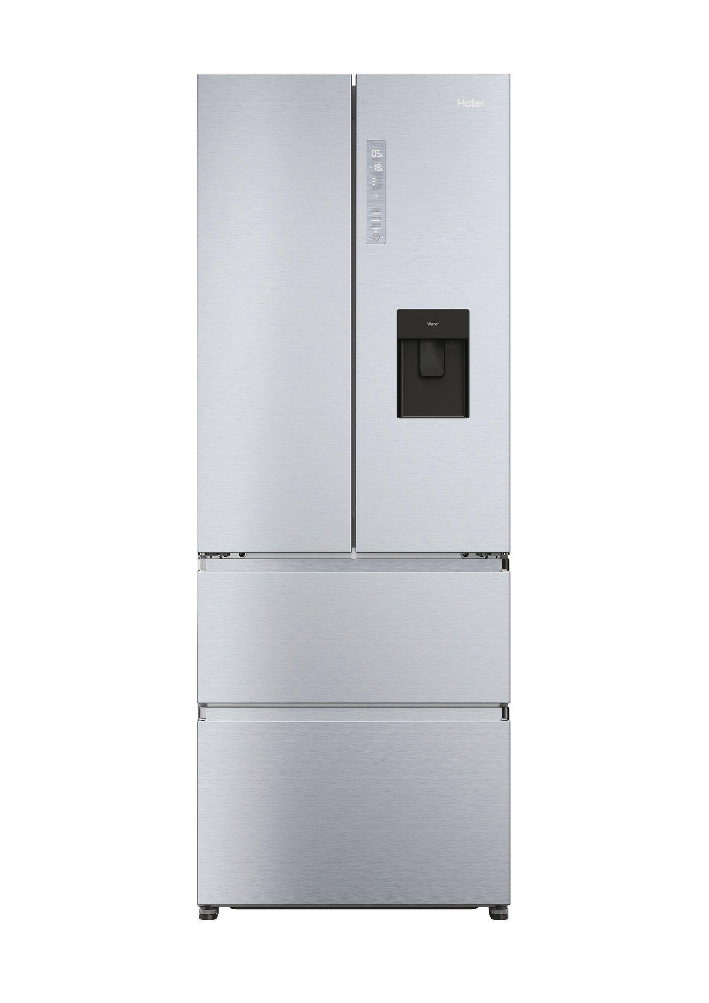 Frigorífico Americano Independente HAIER HFR5719EWMG (444 l - 190x70x67,5 cm - 190 cm - Prateado)