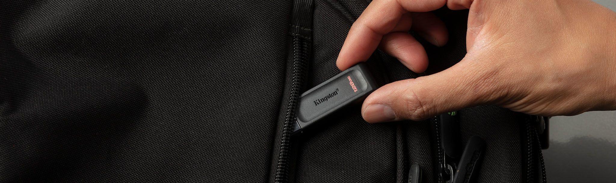 Pen USB KINGSTON DataTraveler 70 DT70/128GB (128 GB - USB Type-C - 3.2 Gen 1 - Preto) — miniatura 7