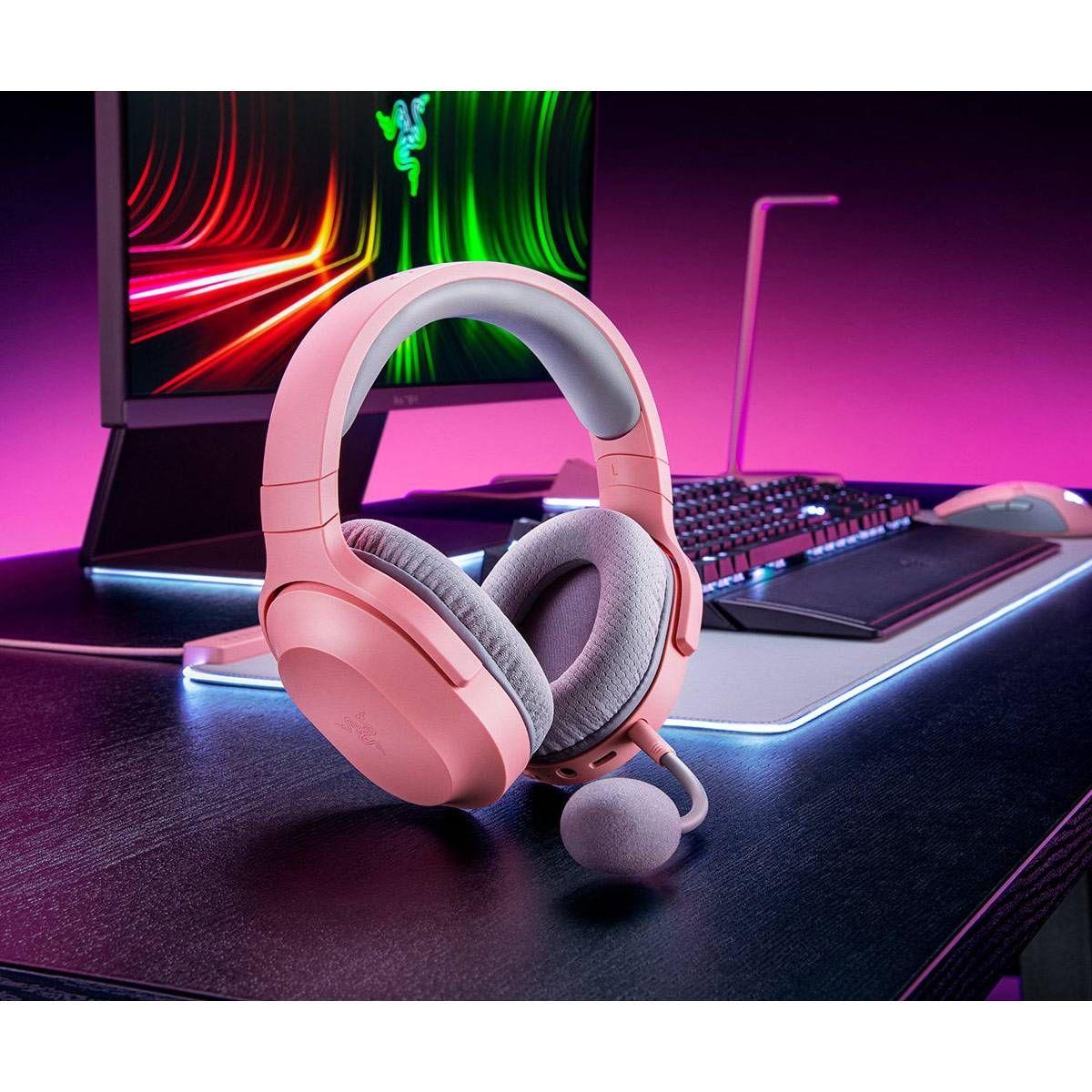 Headset Gaming RAZER Barracuda X (Binaural - Com fios e sem fios - Circum-aural - Rosa) — miniatura 4