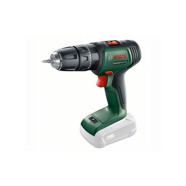 Berbequim Aparafusador de Percussão BOSCH POWERTOOLS UniversalImpact 18V (18 V - Bateria - Preto, Verde e Vermelho)