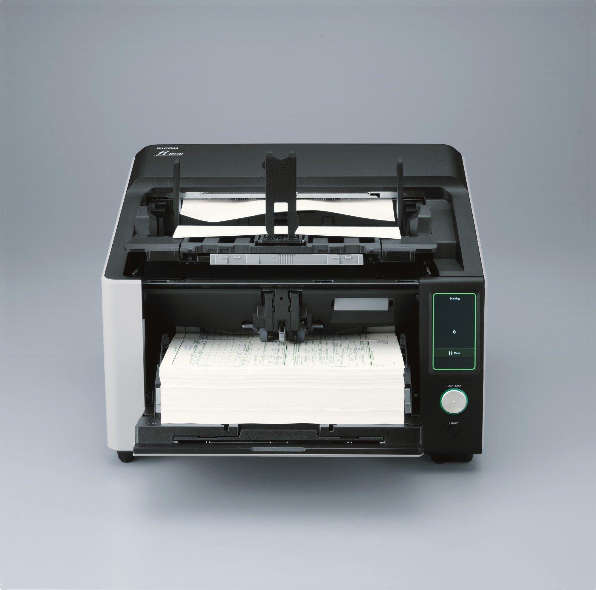 Scanner RICOH fi-8930 (AC - Preto e Cinzento) — miniatura 3