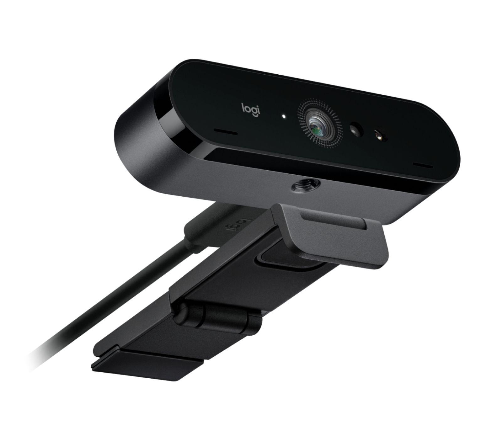 Câmara Web LOGITECH BRIO Stream (4096 x 2160 pixels - 90 fps - 720p, 1080p - Grafite), miniatura 3