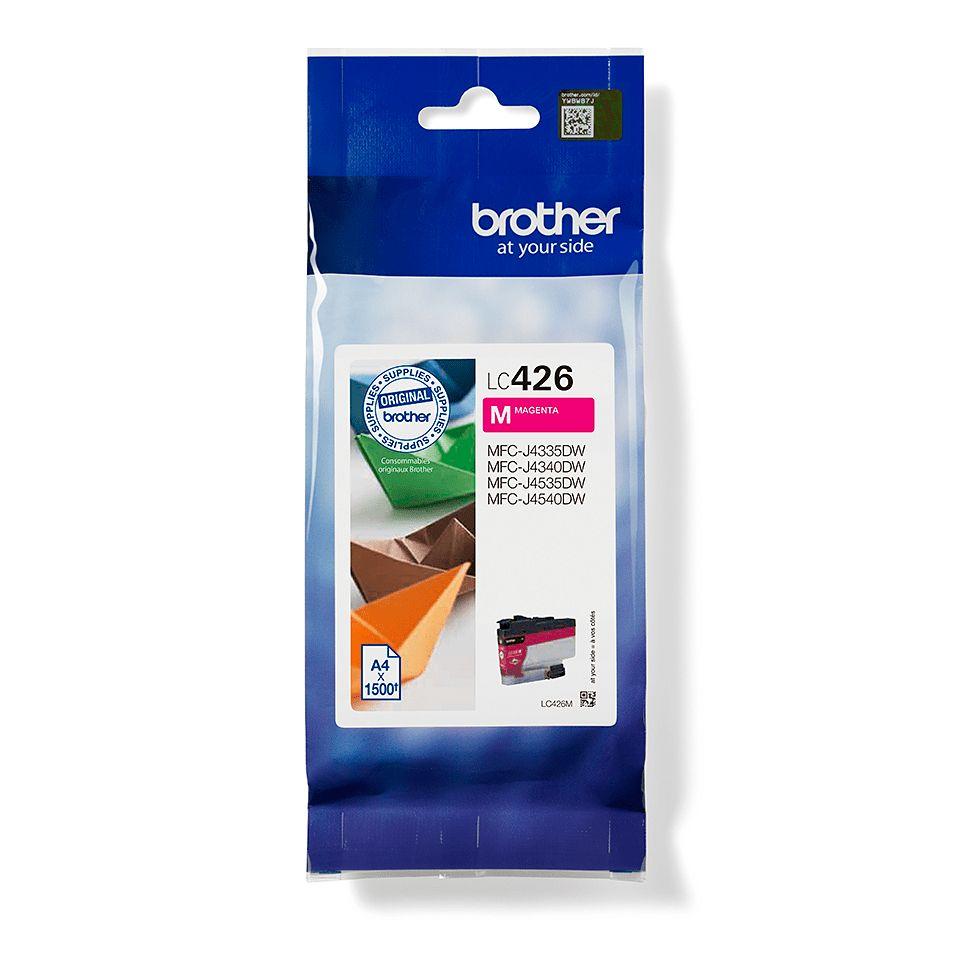 Tinteiro BROTHER LC426M (1500 páginas - Magenta)