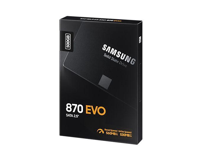 SSD SAMSUNG 870 EVO (500 GB - 2,5" - Serial ATA III) — miniatura 8