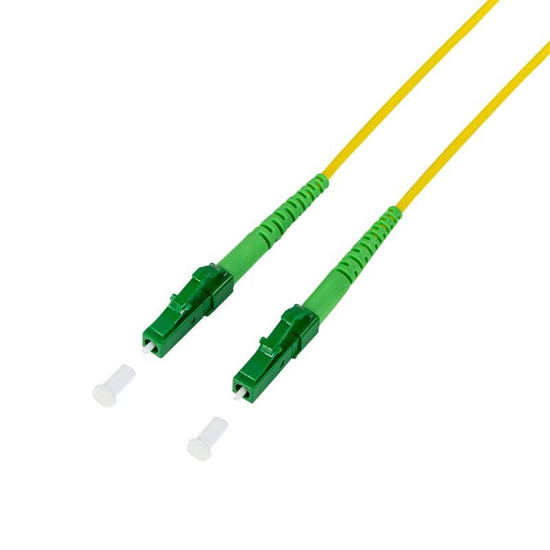 Cabo de Fibra Ótica LOGILINK FPSLC05 (LC/APC para LC/APC - 5 m - Amarelo)