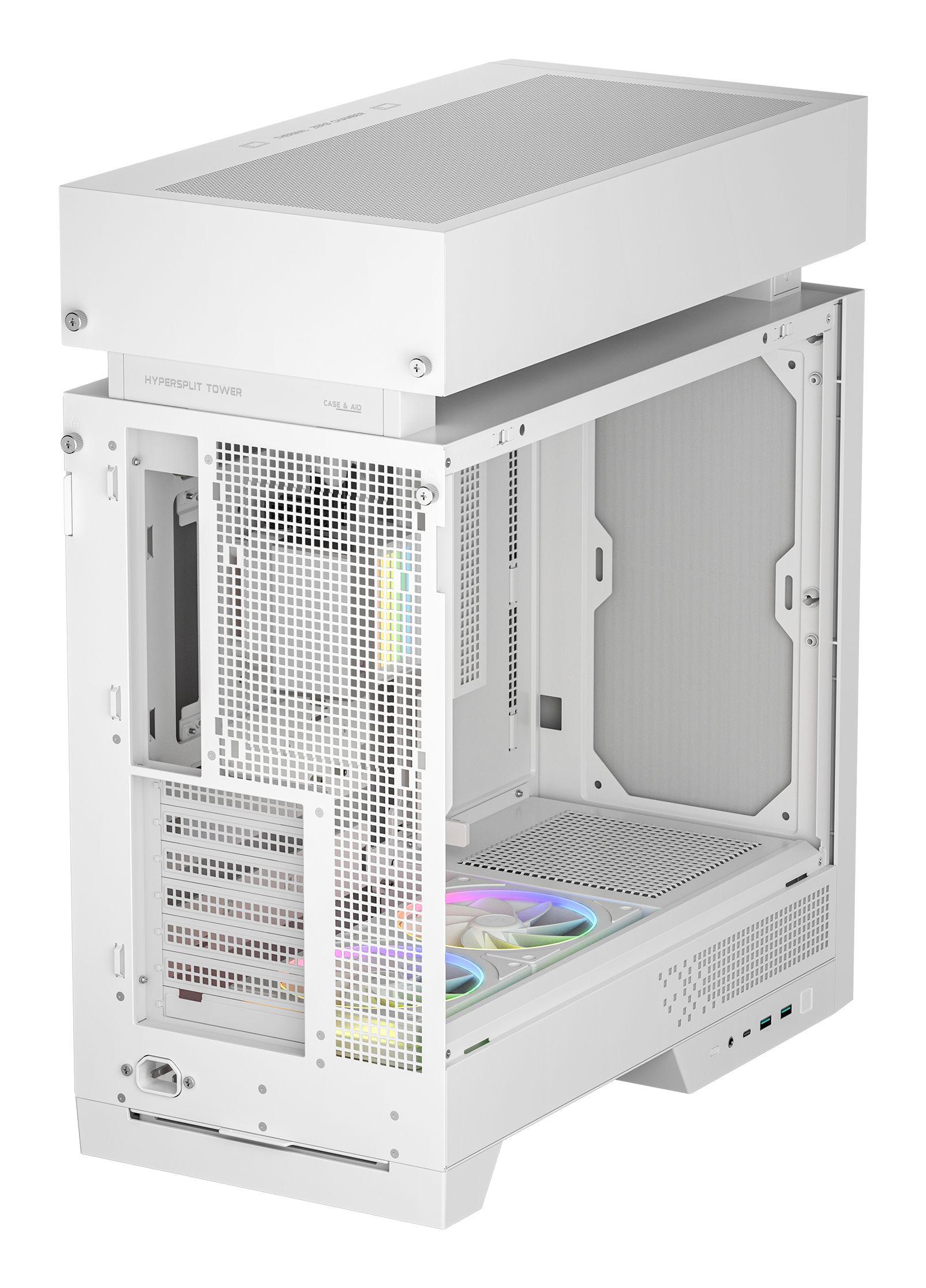 Caixa PC DEEPCOOL CL6600 WH (ATX, micro ATX, Mini-ITX - ATX, PS2, SFX, SFX-L - Midi Tower - Branco) — miniatura 6