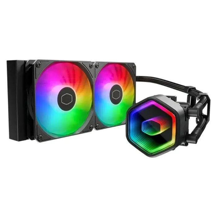 Kit de Refrigeração Líquida para Processador COOLER MASTER MasterLiquid 240 Core II (120 mm - 1750 RPM - ARGB multicolorida - Preto) — miniatura 2