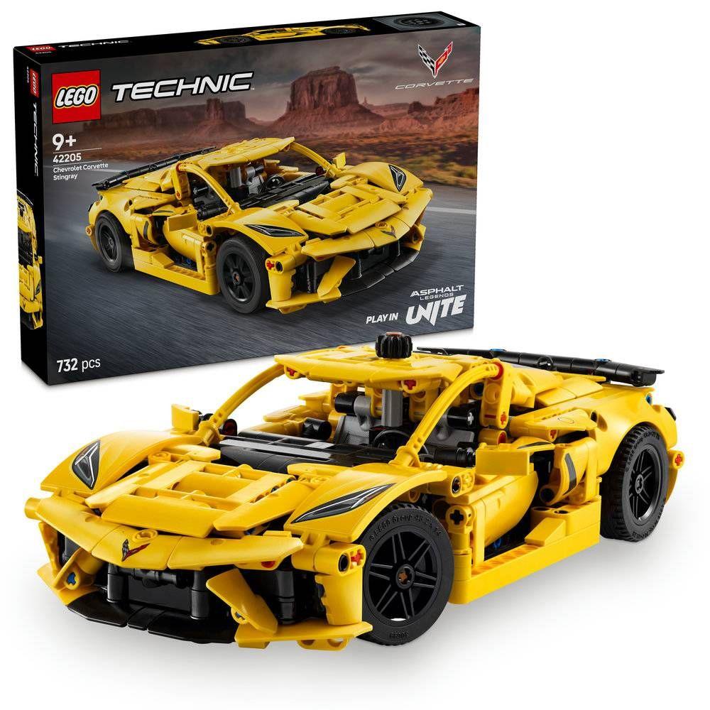 LEGO 42205 Technic Chevrolet Corvette Stingray (9+ anos - 732 peças) — miniatura 3