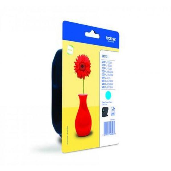 Tinteiro BROTHER LC121CBP (Ciano), miniatura 3