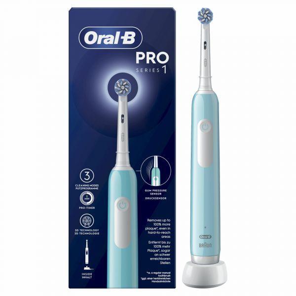Escova de Dentes Elétrica ORAL-B Pro 1 Sensitive Clean (Azul)