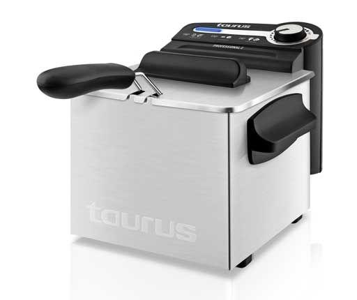 Fritadeira TAURUS Professional 2 Plus (1700 W - Aço inoxidável)