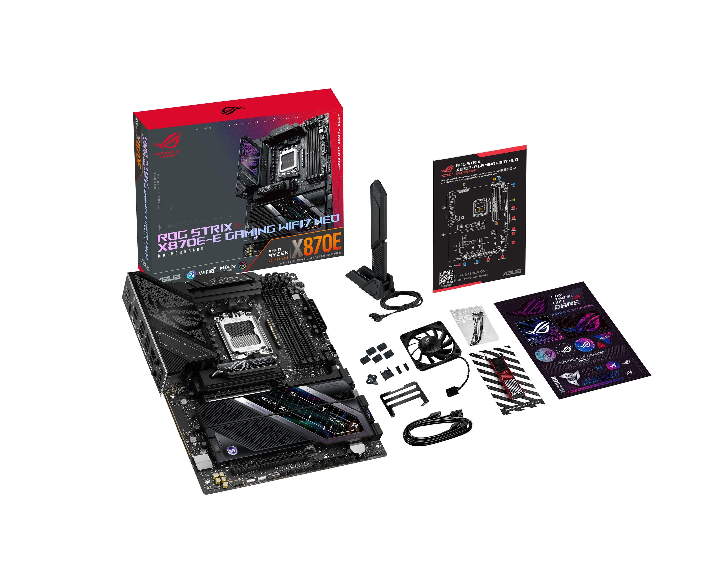 Motherboard ASUS ROG STRIX X870E-E GAMING WIFI7 NEO (AM5 - ATX - Duplo canal - Preto), miniatura 13