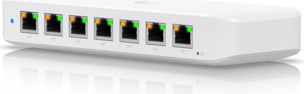 Switch UBIQUITI UniFi Switch Ultra USW-Ultra (Gigabit Ethernet - 16 Gbit/s - L2 - Branco)