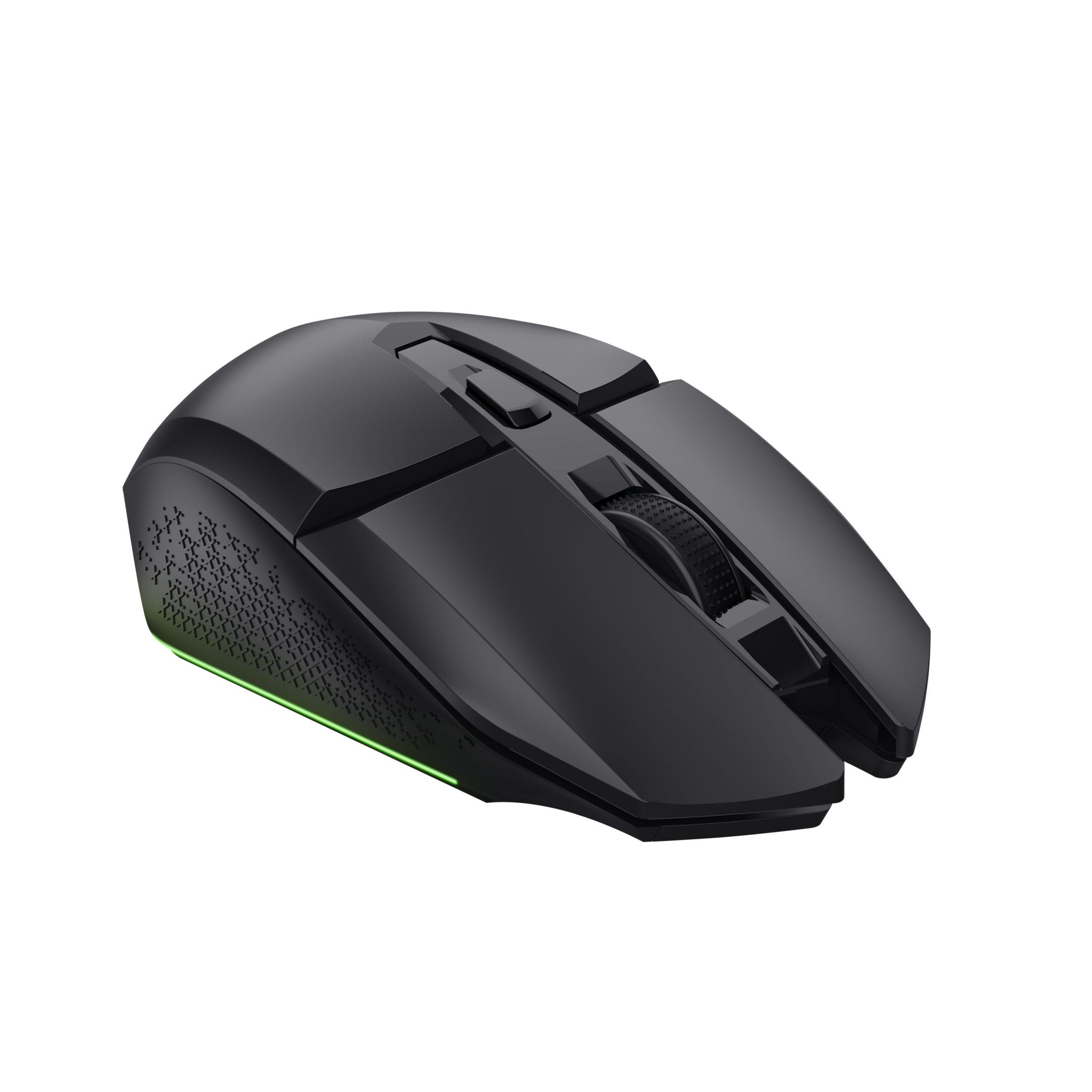 Rato TRUST GXT 112 FELOX (Mão direita - 4800 DPI - RF Wireless - Preto), miniatura 3