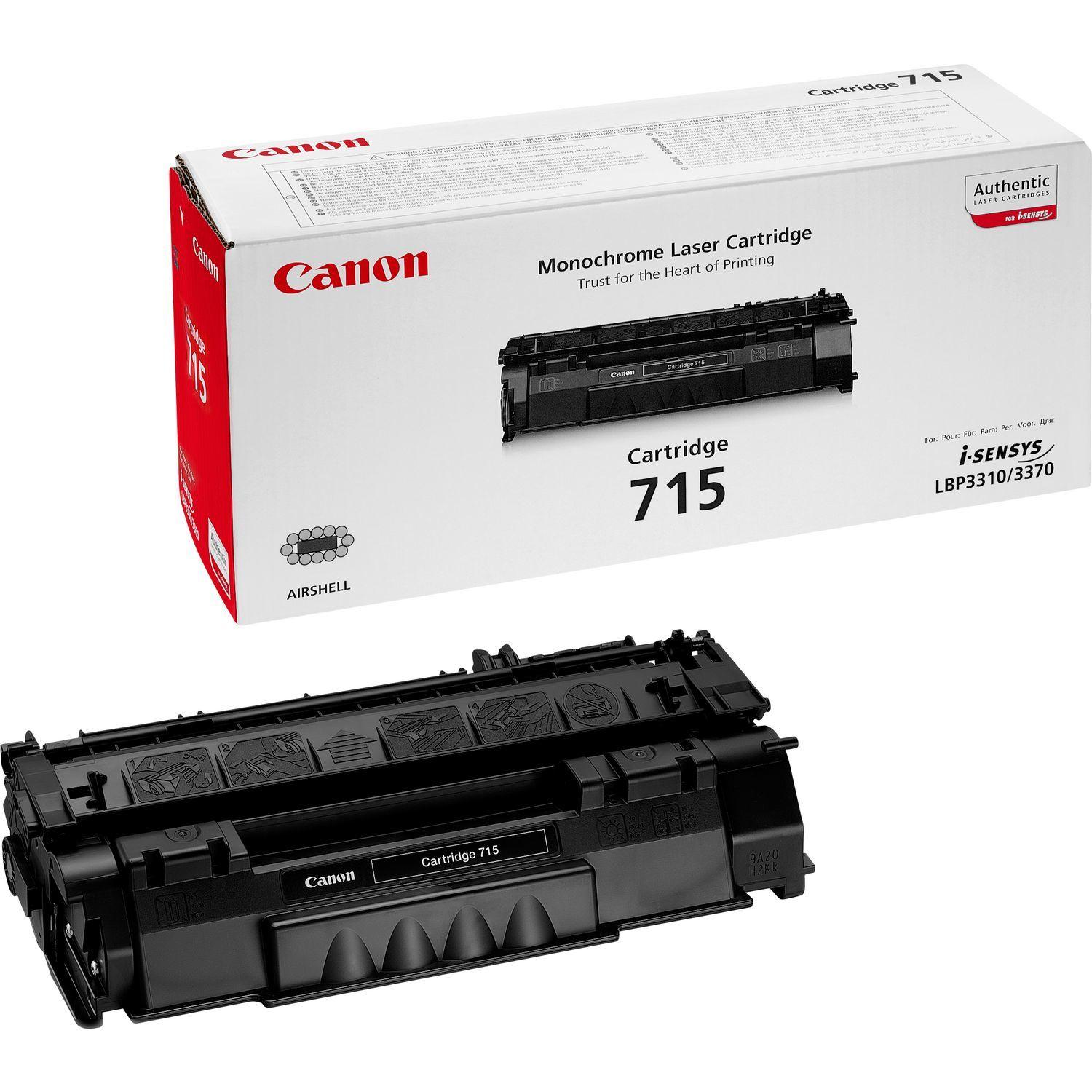 Toner CANON 715 (3500 páginas - Preto)