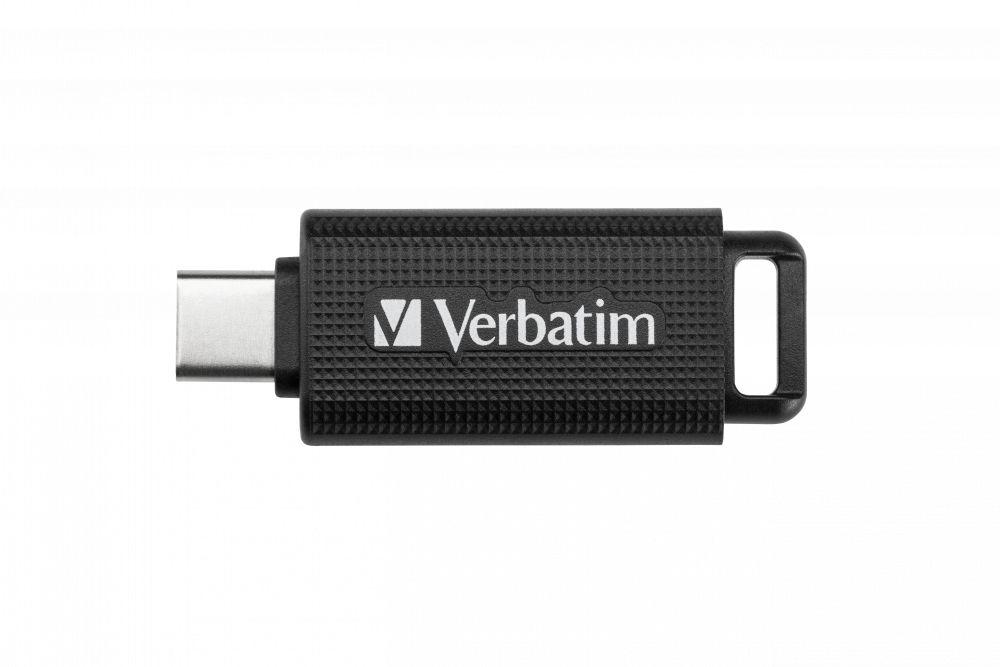 Pen USB VERBATIM Store 'n' Go 49458 (Slide - USB Type-C - USB 3.2 Gen 1 - Preto) — miniatura 4