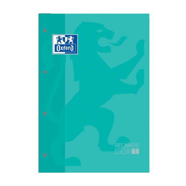 Pack de 5 Blocos de Recarga OXFORD School Classic (210 x 297 mm - Verde menta)