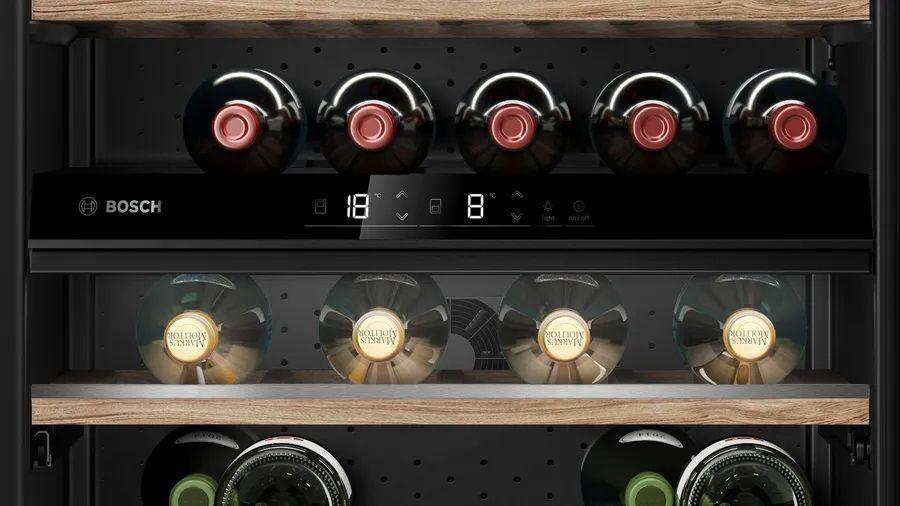 Cave de Vinhos Encastre BOSCH KUW21AHG0 (Altura 8,8 cm - Preto), miniatura 3