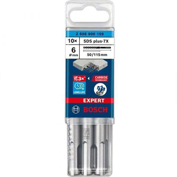 Conjunto de Brocas de Martelo BOSCH EXPERT SDS-plus-7X (Carboneto), miniatura 2