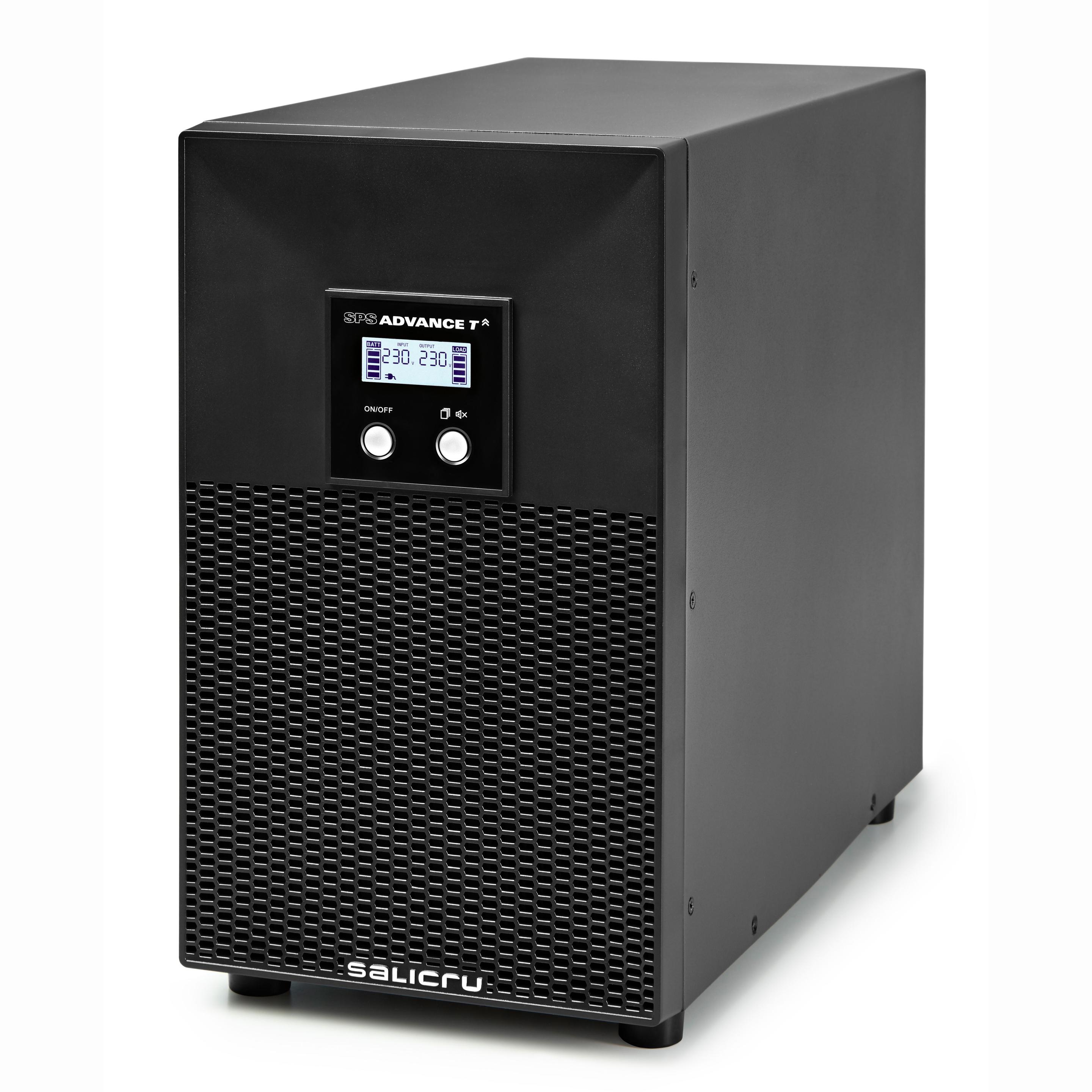 UPS SALICRU SPS 3000 ADV T (Windows, Linux, Mac - C13, terminal - Preto)