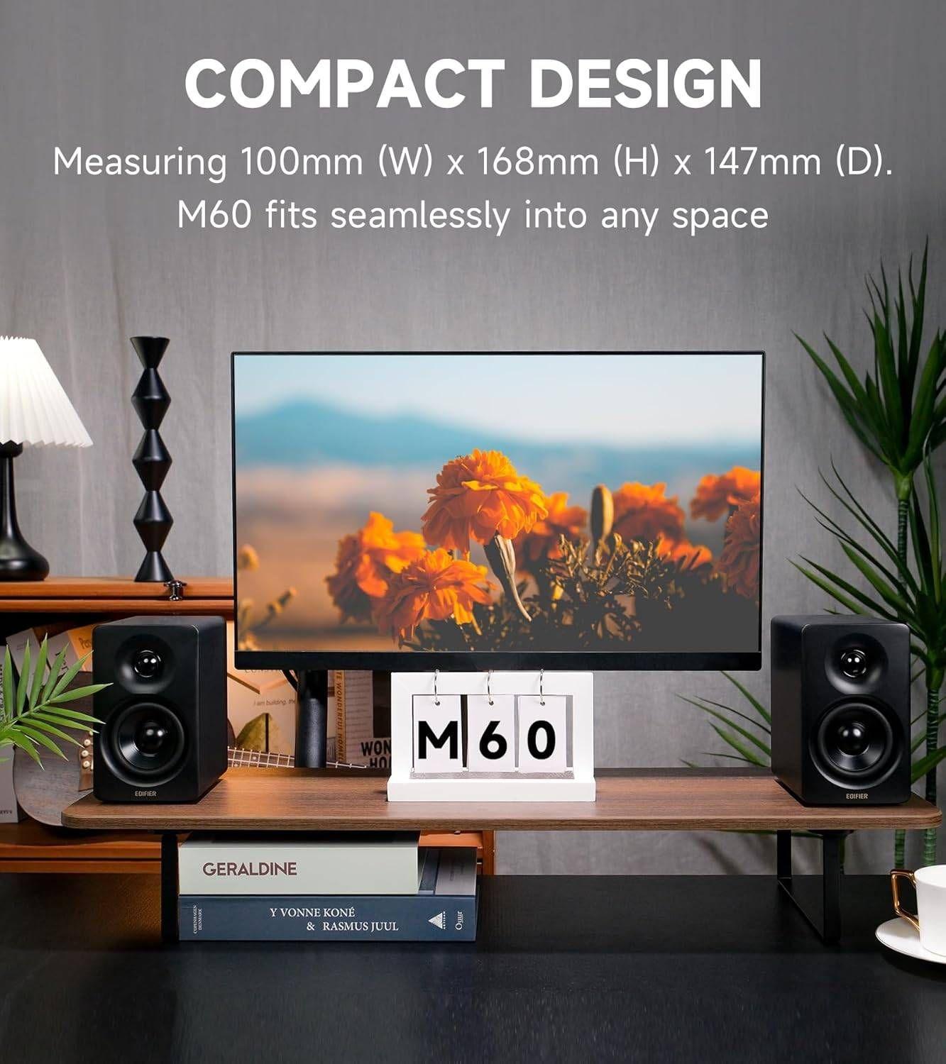 Colunas EDIFIER M60 (Com fios e sem fios - 66 W - Preto) — miniatura 2