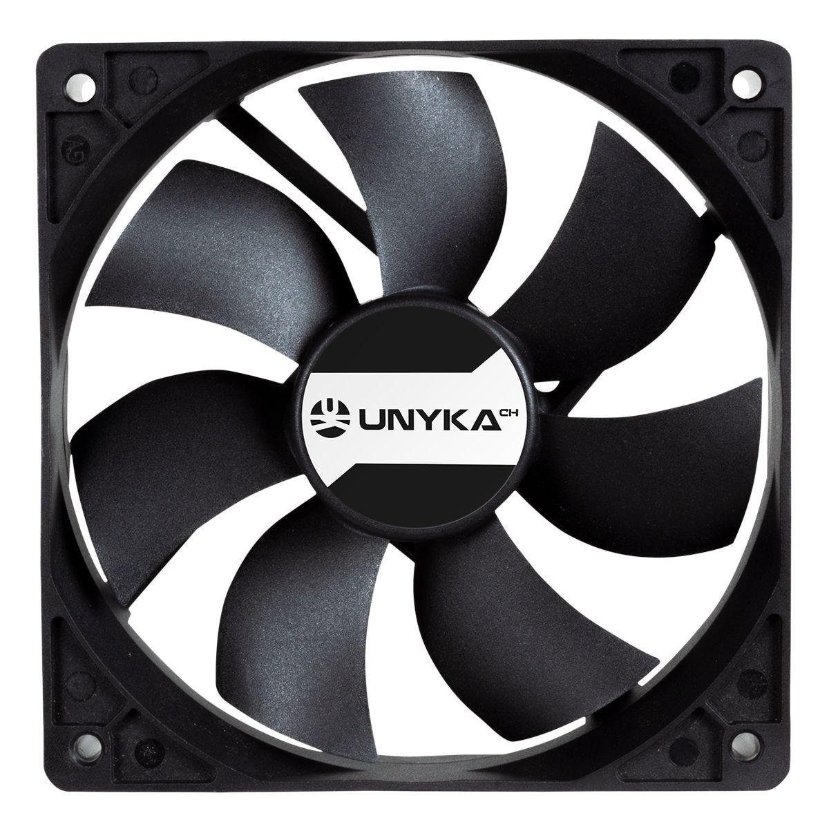 Ventoinha para Caixa de PC UNYKACH 80.120.25 (Não suportado - Preto), miniatura 2