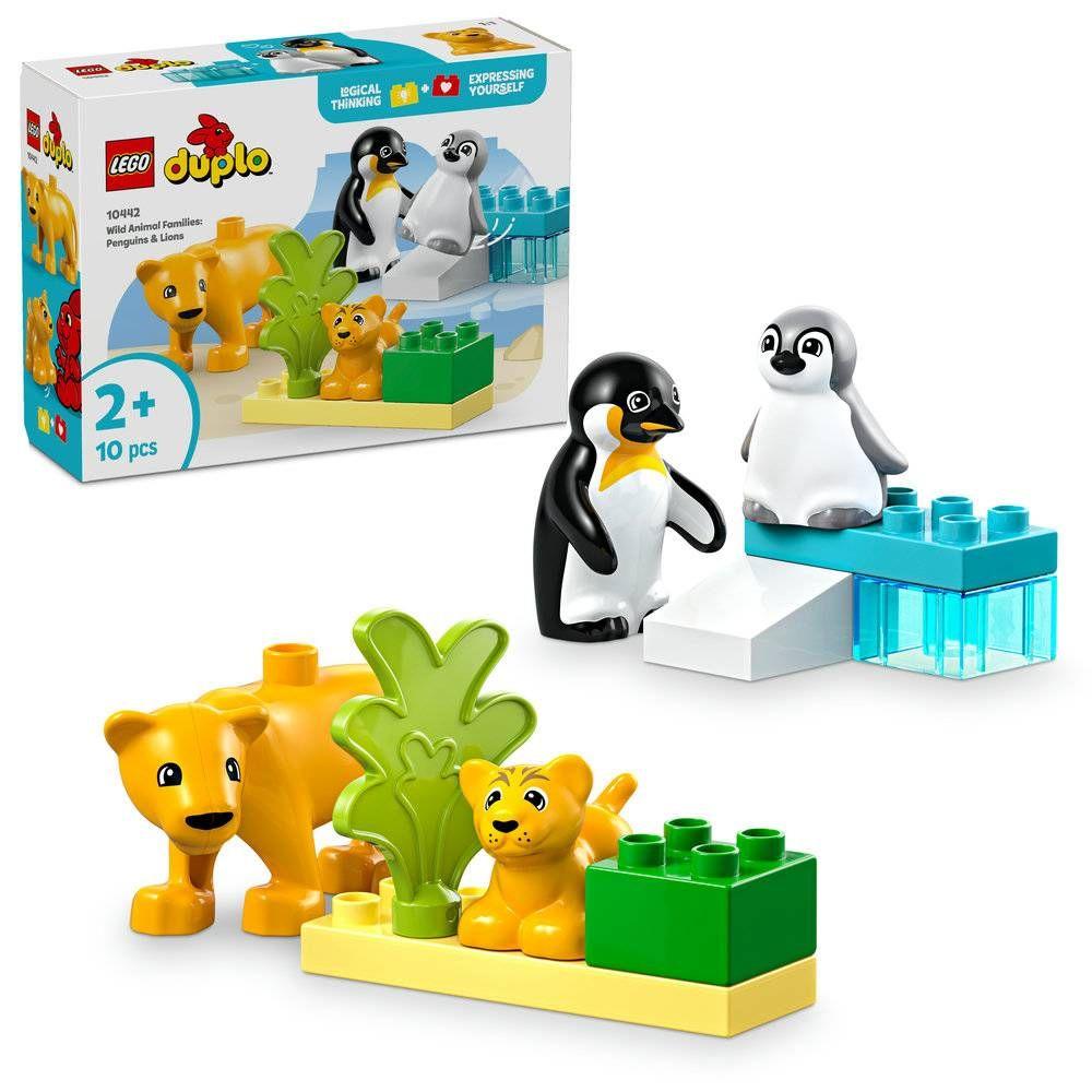 LEGO 10442 Duplo Famílias de Animais Selvagens: Pinguins e Leões (2+ anos - 10 peças), miniatura 3