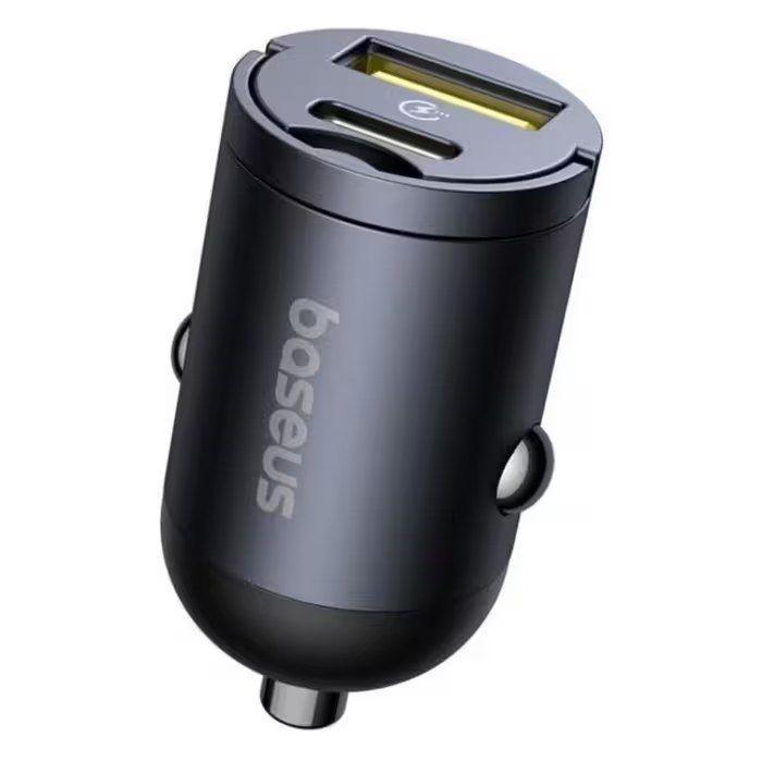 Carregador de Isqueiro BASEUS Tiny Star (30 W - Até 30 W - Preto) — miniatura 3