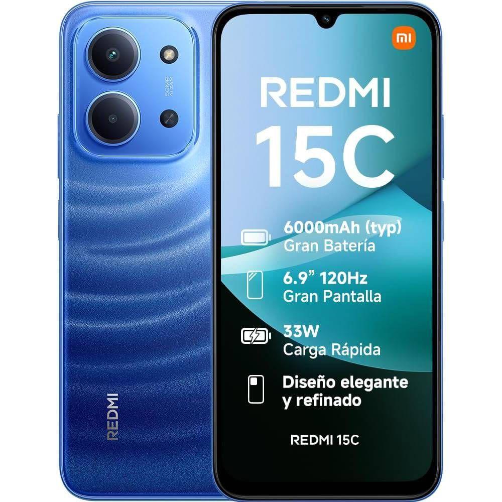 Smartphone XIAOMI Redmi 15C 4G (4GB/256GB - 6,9" - Azul) — miniatura 2