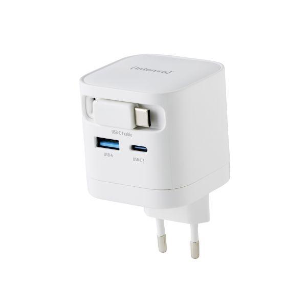 Carregador de Parede INTENSO W65ACIC (65 W - GaN - Branco), miniatura 6