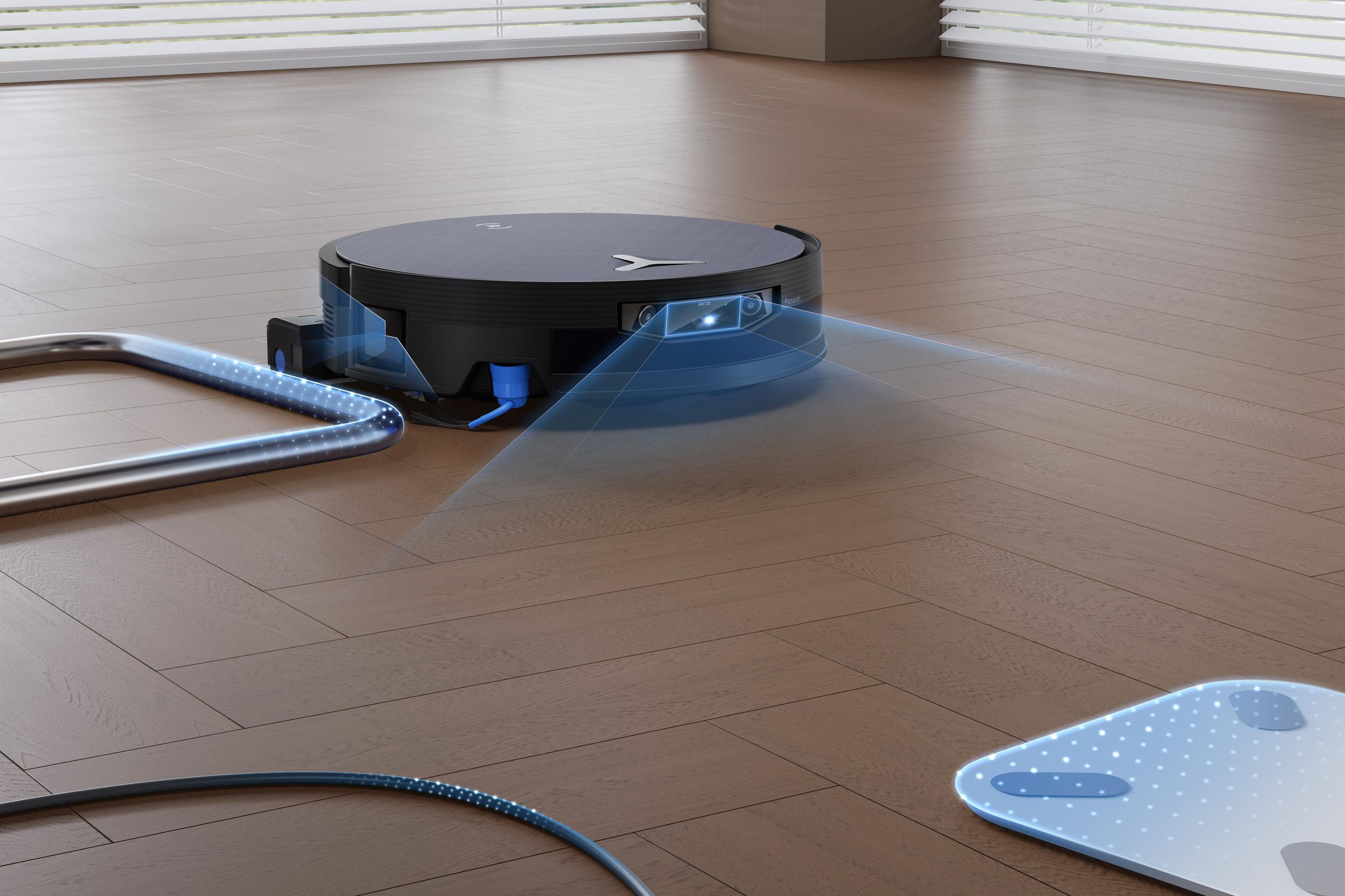 Robot Aspirador ECOVACS DEEBOT X12 OmniCyclone (22000 Pa - 0,25 l - Carregamento e purificação - Preto), miniatura 15