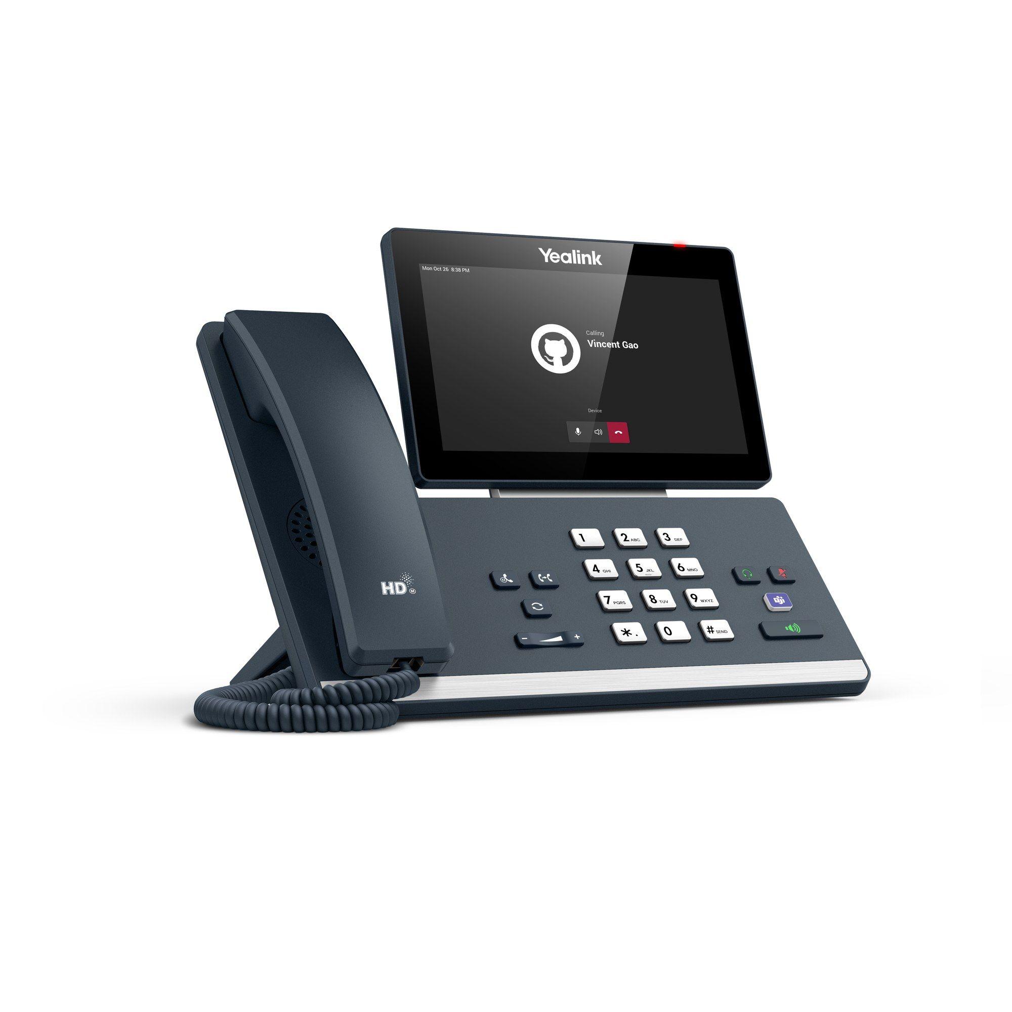 Telefone IP com Fios YEALINK MP58-Teams (Ecrã tátil LCD de 7" - Cinzento) — miniatura 2