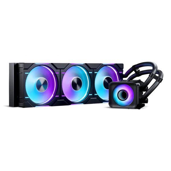 Water Cooler PHANTEKS Glacier One 360D30 D-RGB X2 (LGA 1700, LGA 1200, AM4, AM5 - 120 mm - 2000 RPM - Preto) — miniatura 2