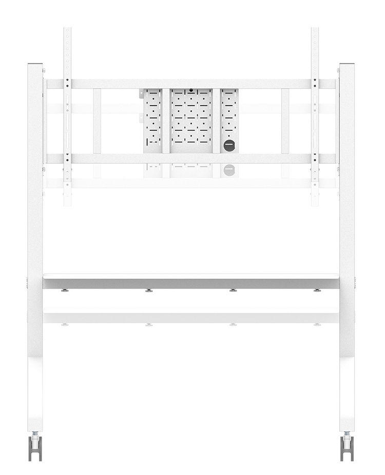 Suporte de Chão para Televisão com Rodas NEOMOUNTS FL50-575WH1 (65–115″ - 125 kg - Branco), miniatura 4