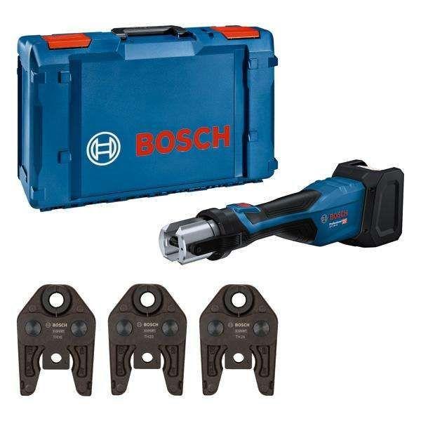 Ferramenta de Prensagem Multicamadas BOSCH GPT 18V-32 Professional (18 V - Sem fios - Azul)