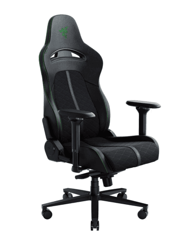 Cadeira Gaming RAZER Enki (136 kg - 138 cm - Verde, Preto - Preto e Verde)