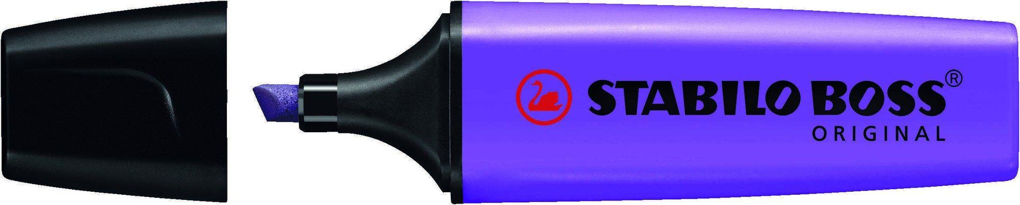 Marcador Fluorescente STABILO BOSS ORIGINAL 70/55 (Lavanda)