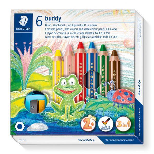 Lápis de Cor STAEDTLER Noris junior 140 C6 (2+ anos - Multicor) — miniatura 2