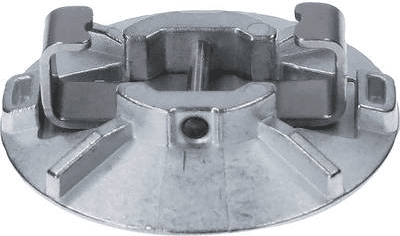 Prato de Apoio para Rebarbadora BOSCH X-LOCK 2608601720 (Aço Inoxidável)