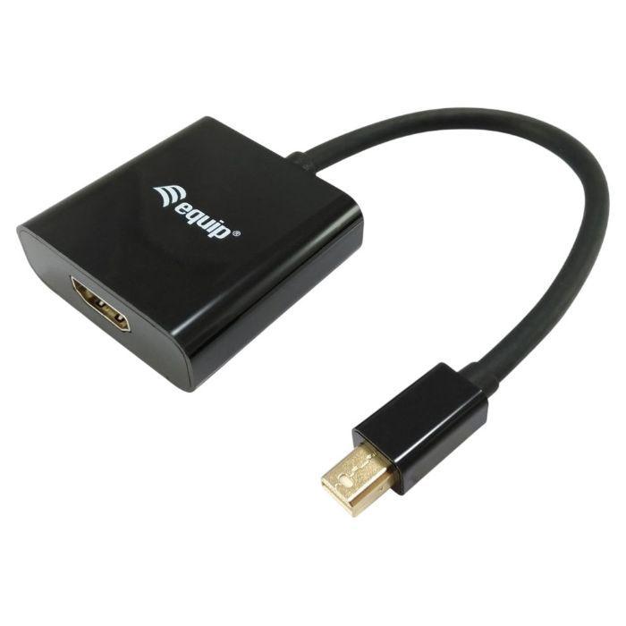 Adaptador Mini DisplayPort para HDMI EQUIP 133434 (0,17 m - Mini Displayport - Preto) — miniatura 2