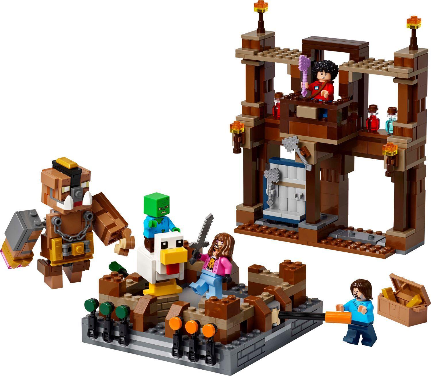 LEGO 21272 Minecraft Ringue de Luta da Mansão da Floresta (10+ anos - 491 peças)