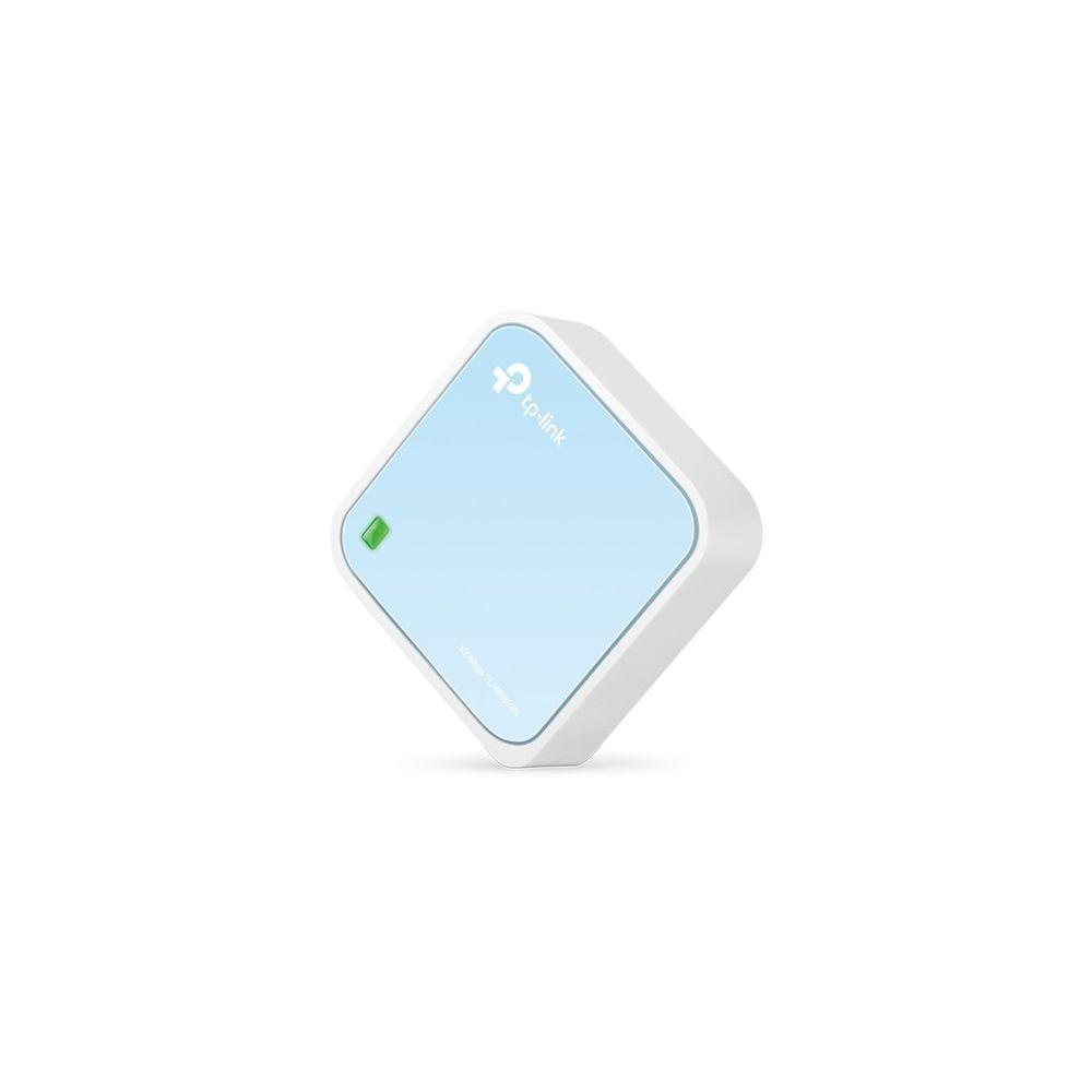 Router Portátil TP-LINK TL-WR802N (Wi-Fi 4 - 300 Mbit/s - Banda única - Branco e Azul) — miniatura 3