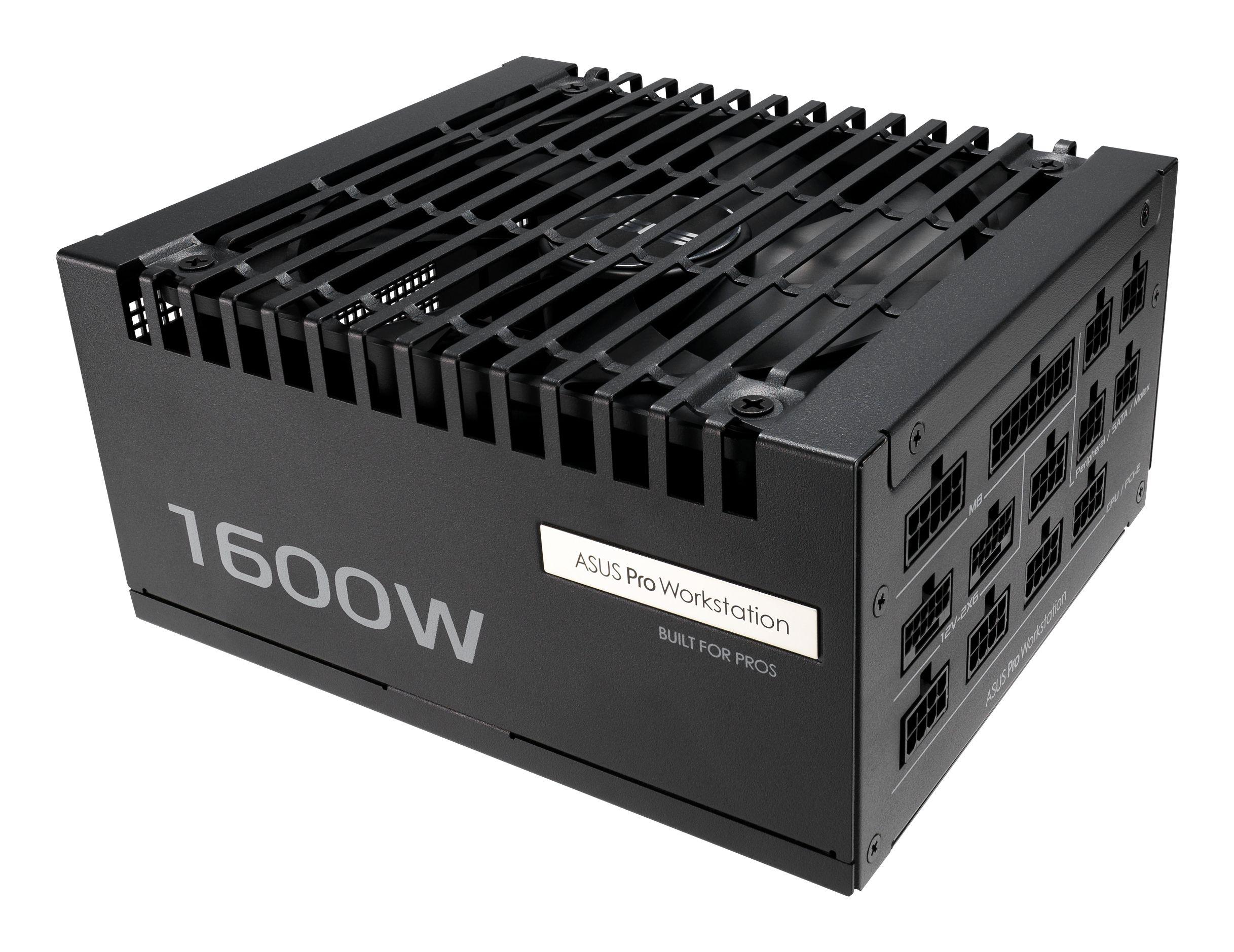 Fonte de Alimentação ASUS Pro WS 1600W Platinum (ATX - 1600 W - 80 Plus Platinum - Preto), miniatura 3