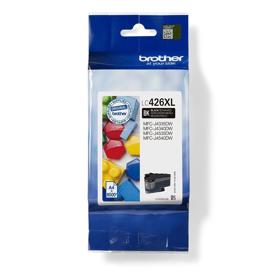 Tinteiro BROTHER LC426XLBK (6000 páginas - Preto)