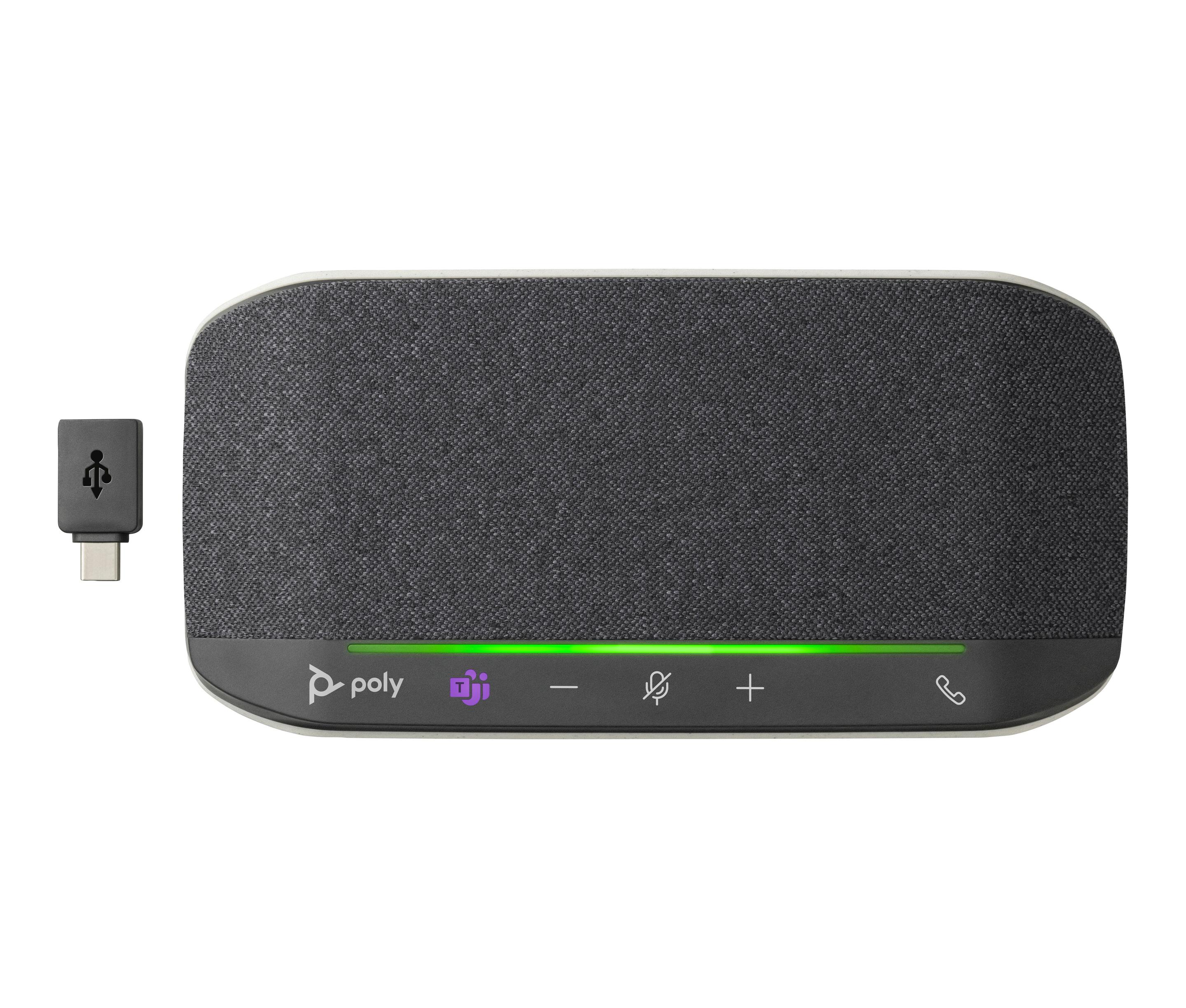 Sistema Mãos-Livres HP POLY Sync 10 SY10-M (USB Type-A, USB Type-C - Com fios - Prateado) — miniatura 5