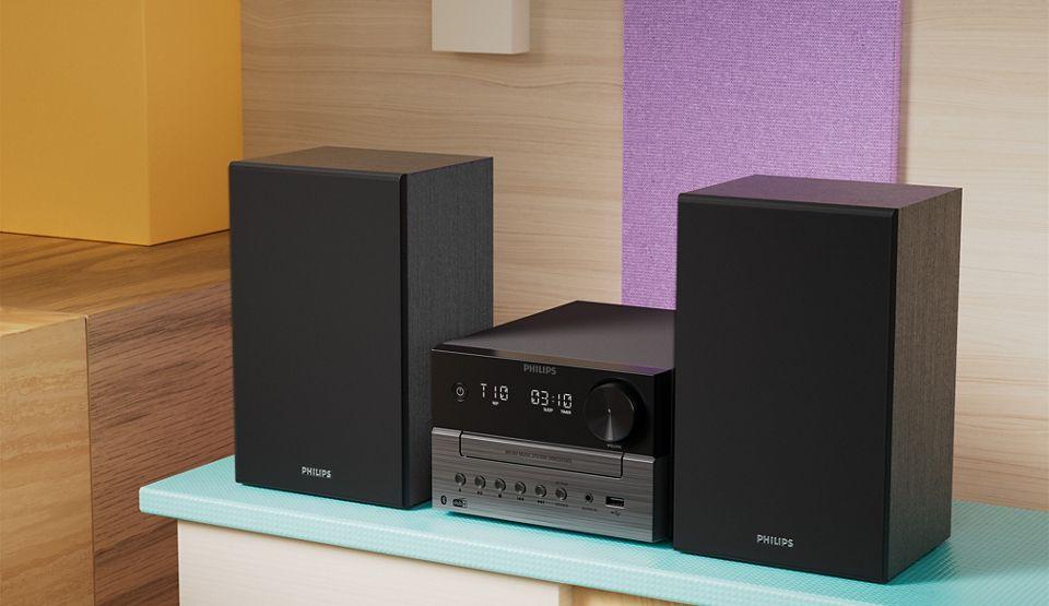 Aparelhagem PHILIPS 3000 Series TAM3505M2/12 (20 W - Preto), miniatura 6