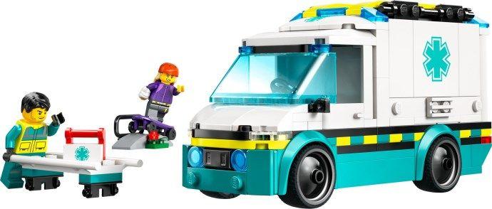 LEGO 60451 City Ambulância de Emergência (5+ anos - 184 peças), miniatura 2