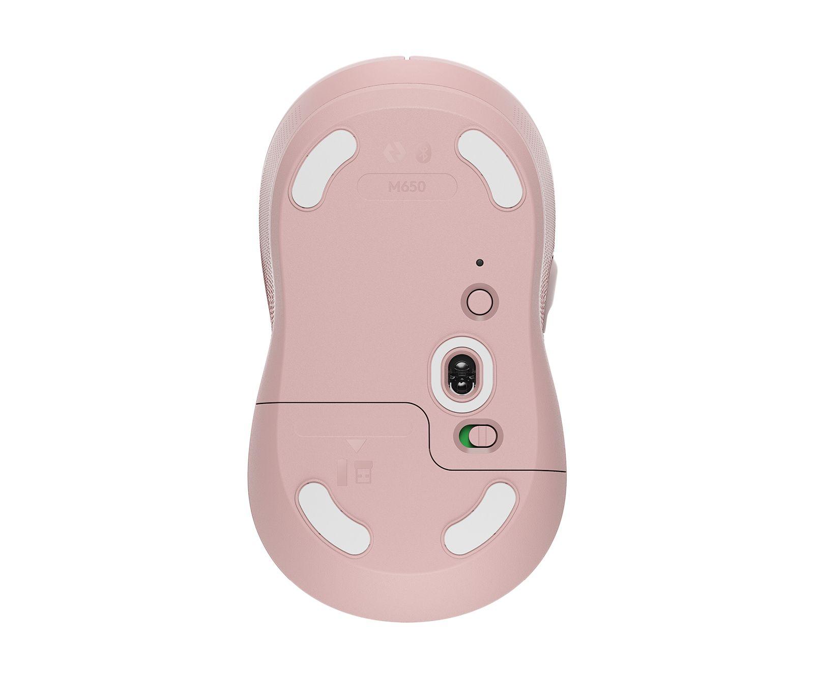 Rato LOGITECH Signature M650 M (Mão direita - 4000 DPI - Ótico - Rosa) — miniatura 5