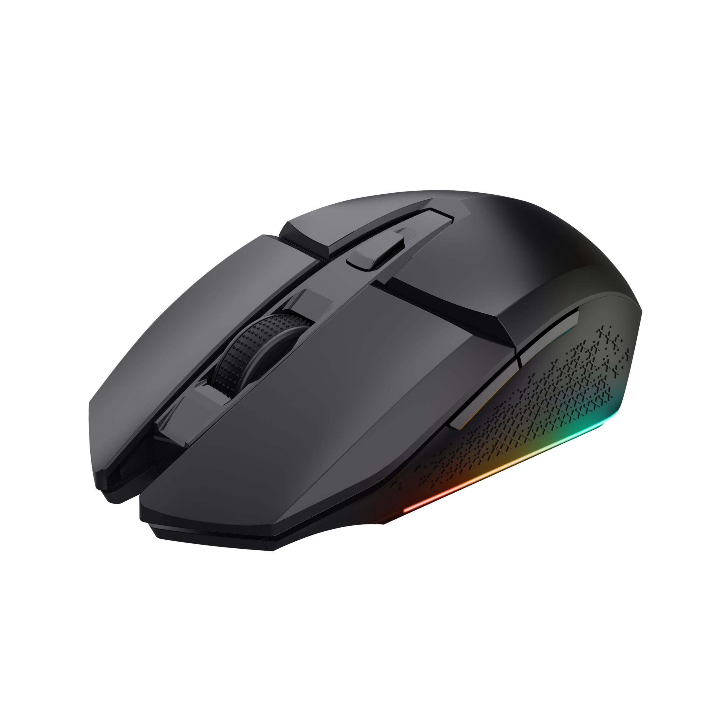 Rato TRUST GXT 112 FELOX (Mão direita - 4800 DPI - RF Wireless - Preto), miniatura 2