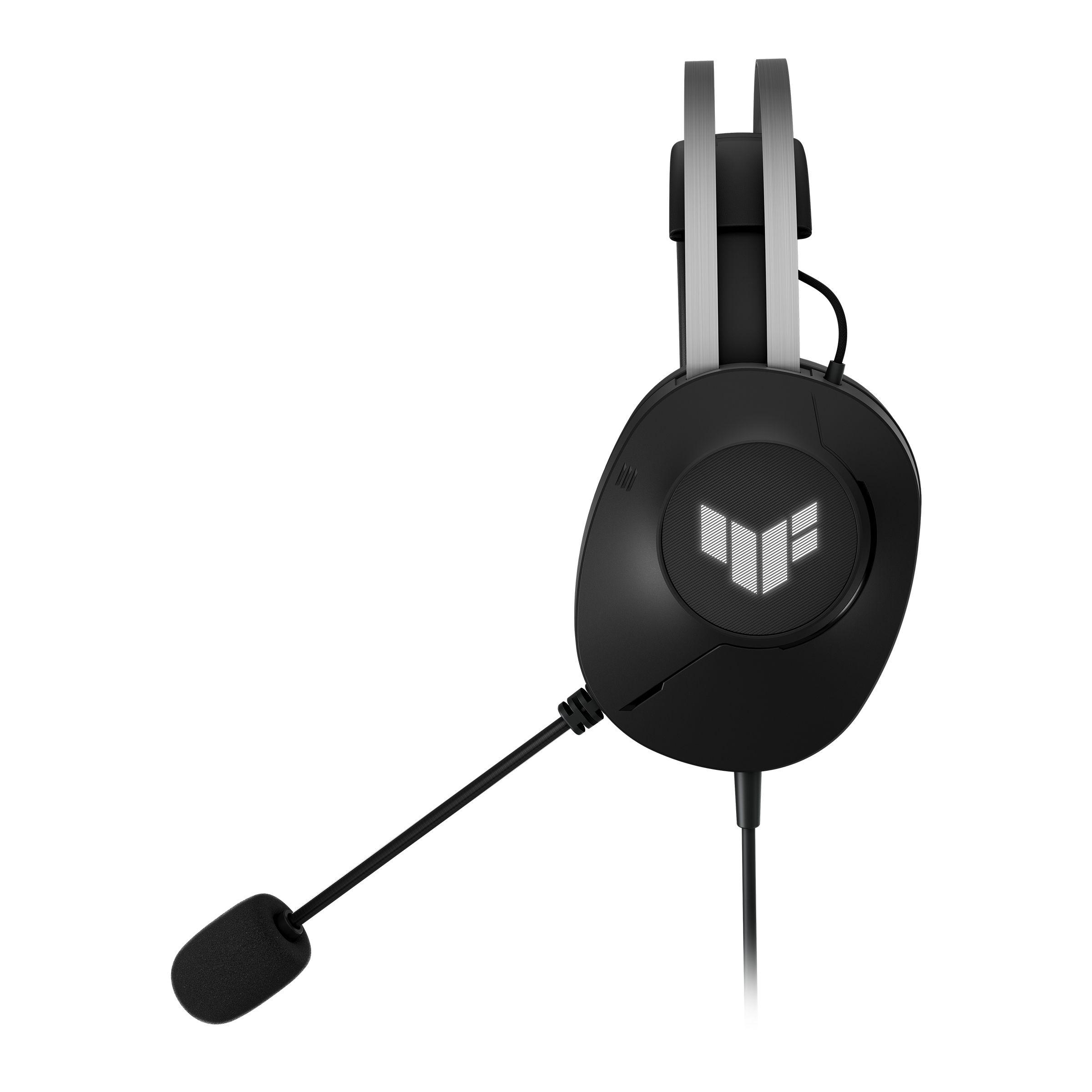 Headset Gaming ASUS TUF Gaming H1 Gen II (Binaural - Com fios - Circum-aural - Preto), miniatura 2